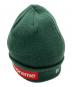 Supreme（シュプリーム）の古着「box logo beanie」｜グリーン