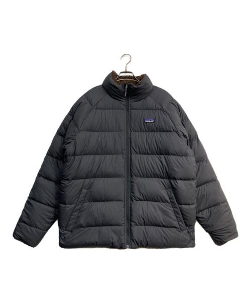 Patagonia（パタゴニア）Patagonia (パタゴニア) リバーシブル サイレント ダウンジャケット　FA23 　20670 インクブラック×ブラウン サイズ:不明の古着・服飾アイテム
