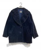 ISSEY MIYAKEイッセイミヤケ）の古着「コーデュロイジャケット　70～80’s　IS14-FA008」｜ネイビー