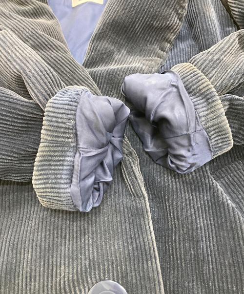 ISSEY MIYAKE（イッセイミヤケ）ISSEY MIYAKE (イッセイミヤケ) コーデュロイジャケット　70～80’s　IS14-FA008 ネイビー サイズ:Mの古着・服飾アイテム