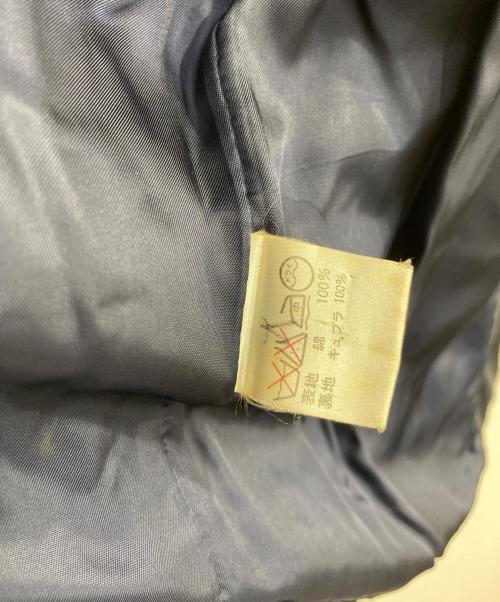 ISSEY MIYAKE（イッセイミヤケ）ISSEY MIYAKE (イッセイミヤケ) コーデュロイジャケット　70～80’s　IS14-FA008 ネイビー サイズ:Mの古着・服飾アイテム