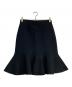 uncrave（アンクレイヴ）の古着「スムースニット ミニスカート」｜ブラック