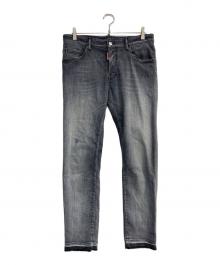 DSQUARED2（ディースクエアード）の古着「SKATER JEANS　23AW　S74LB1389」｜ブラック