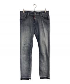 中古・古着通販】BALMAIN (バルマン) リペア加工蛇腹バイカーパンツ