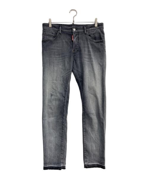 DSQUARED2（ディースクエアード）DSQUARED2 (ディースクエアード) SKATER JEANS　23AW　S74LB1389 ブラック サイズ:50の古着・服飾アイテム