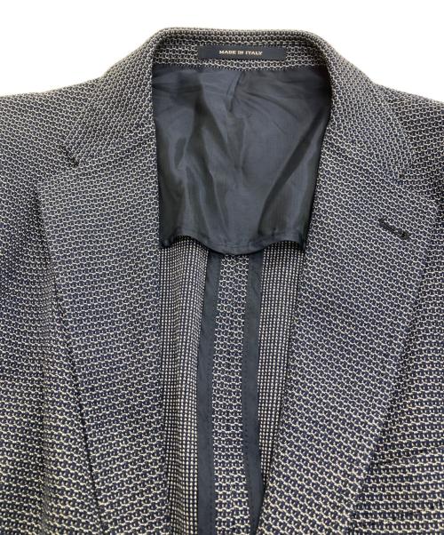 TAGLIATORE（タリアトーレ）TAGLIATORE (タリアトーレ) コットンテーラードジャケット ネイビー サイズ: 52/Rの古着・服飾アイテム