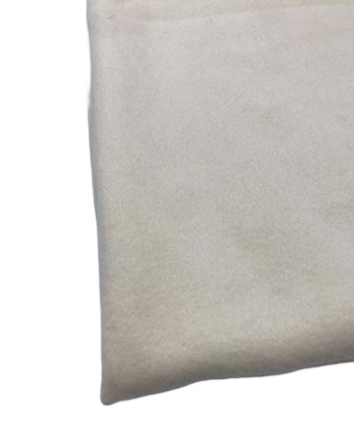 JOHNSTONS OF ELGIN（ジョンストンズオブエルガン）JOHNSTONS OF ELGIN (ジョンストンズオブエルガン) カシミヤ大判マフラー アイボリーの古着・服飾アイテム