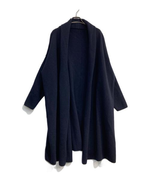 MUSE de Deuxieme Classe（ミューズ ドゥーズィエム クラス）MUSE de Deuxieme Classe (ミューズ ドゥーズィエム クラス) SMOOTH KNIT GOWN MIDI コート ネイビー サイズ:Freeの古着・服飾アイテム