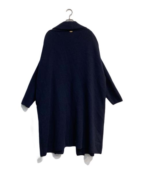 MUSE de Deuxieme Classe（ミューズ ドゥーズィエム クラス）MUSE de Deuxieme Classe (ミューズ ドゥーズィエム クラス) SMOOTH KNIT GOWN MIDI コート ネイビー サイズ:Freeの古着・服飾アイテム