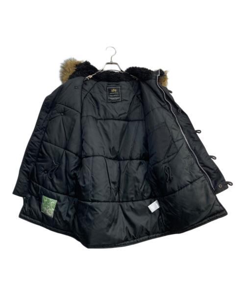 ALPHA（アルファ）ALPHA (アルファ) N-3Bタイプコート ブラック サイズ:Mの古着・服飾アイテム