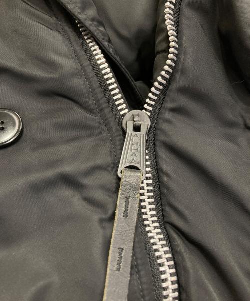 ALPHA（アルファ）ALPHA (アルファ) N-3Bタイプコート ブラック サイズ:Mの古着・服飾アイテム