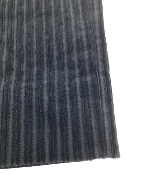 VERSACE（ヴェルサーチェ）VERSACE (ヴェルサーチェ) コーデュロイパンツ ブラック サイズ:52の古着・服飾アイテム