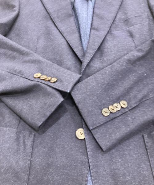 LORO PIANA（ロロピアーナ）LORO PIANA (ロロピアーナ) MACKINTOSH PHILOSOPHY (マッキントッシュ フィロソフィー) Signatureテーラードジャケット　H1E10-850-29 ネイビー サイズ:38Rの古着・服飾アイテム