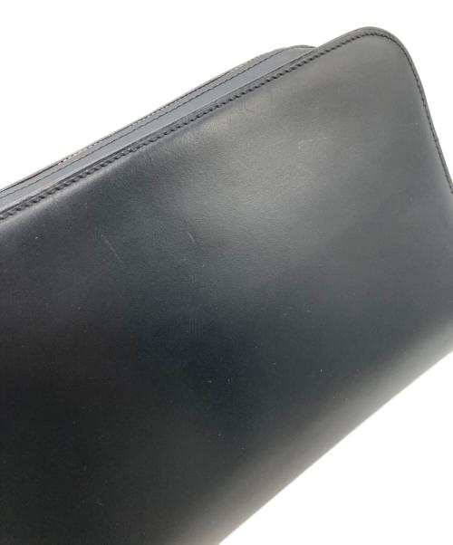 Cartier（カルティエ）Cartier (カルティエ) パシャ レザークラッチバッグ ブラックの古着・服飾アイテム