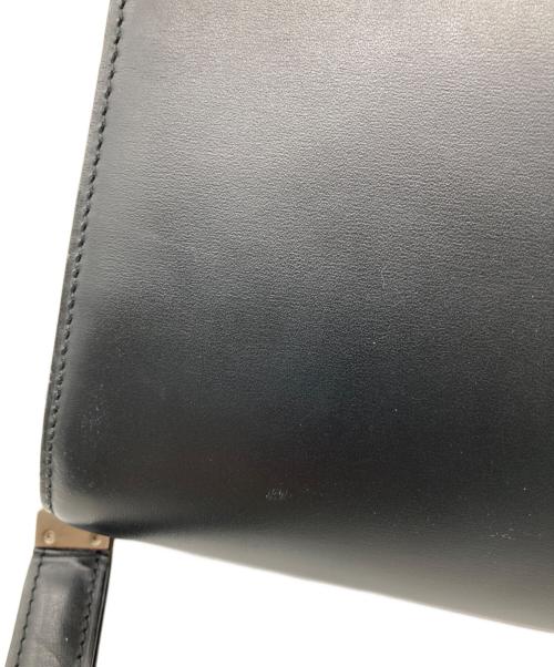 Cartier（カルティエ）Cartier (カルティエ) パシャ レザークラッチバッグ ブラックの古着・服飾アイテム