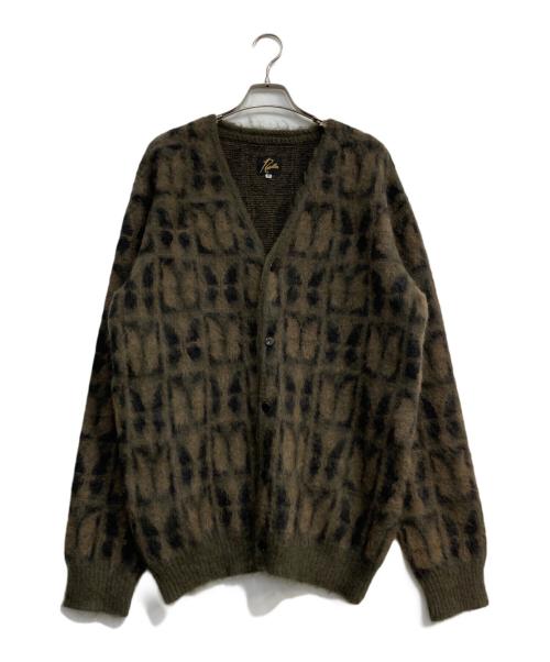 Needles（ニードルズ）Needles (ニードルズ) Mohair Cardigan Papillon　NS279 ブラウン サイズ:Mの古着・服飾アイテム