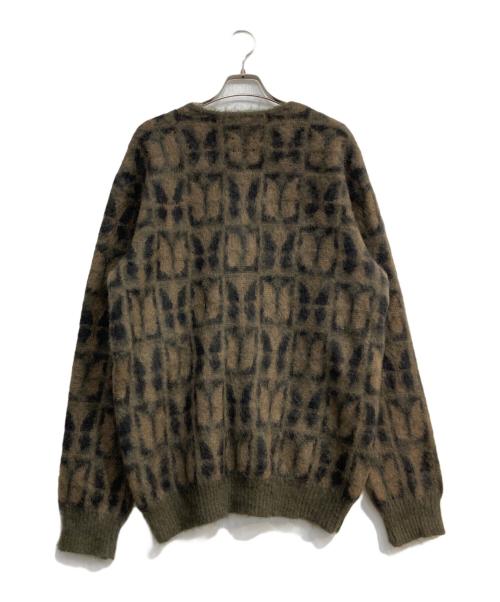 Needles（ニードルズ）Needles (ニードルズ) Mohair Cardigan Papillon　NS279 ブラウン サイズ:Mの古着・服飾アイテム