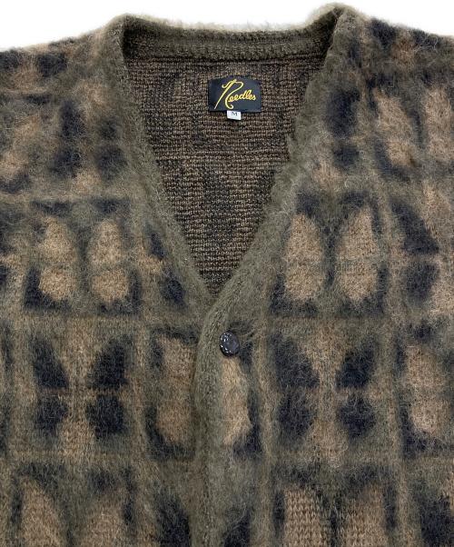 Needles（ニードルズ）Needles (ニードルズ) Mohair Cardigan Papillon　NS279 ブラウン サイズ:Mの古着・服飾アイテム