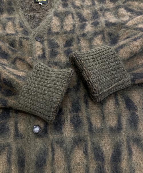Needles（ニードルズ）Needles (ニードルズ) Mohair Cardigan Papillon　NS279 ブラウン サイズ:Mの古着・服飾アイテム