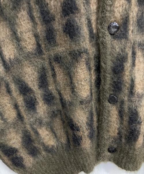 Needles（ニードルズ）Needles (ニードルズ) Mohair Cardigan Papillon　NS279 ブラウン サイズ:Mの古着・服飾アイテム