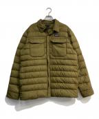 Patagoniaパタゴニア）の古着「サイレント ダウン シャツ ジャケット　FA18 　27925」｜カーキ