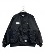 WTAPSダブルタップス）の古着「TEAM JACKET NYLONT WILL」｜ブラック