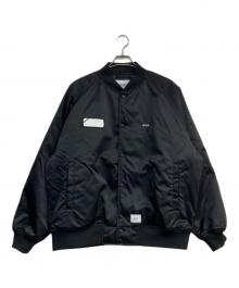 WTAPS（ダブルタップス）の古着「TEAM JACKET NYLONT WILL」｜ブラック