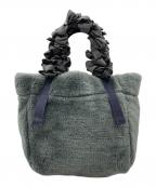 LUDLOWラドロー）の古着「フェイクファー トートバッグ」｜グレー