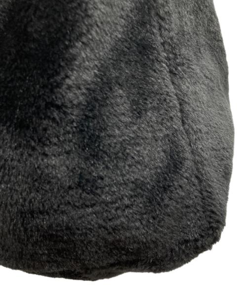 LUDLOW（ラドロー）LUDLOW (ラドロー) フェイクファートートバッグ ブラックの古着・服飾アイテム