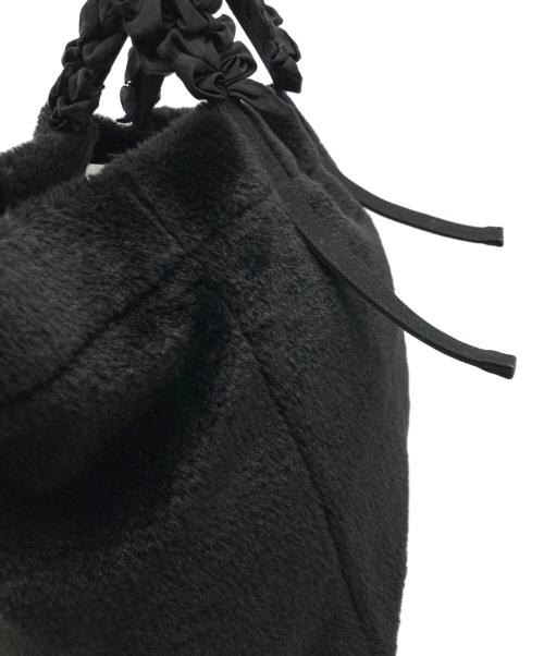 LUDLOW（ラドロー）LUDLOW (ラドロー) フェイクファートートバッグ ブラックの古着・服飾アイテム