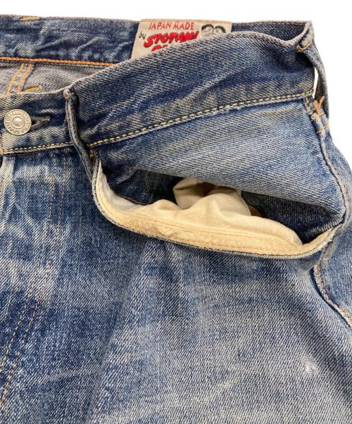 SIOTANI BROTHERS（塩谷ブラザーズ）SIOTANI BROTHERS (塩谷ブラザーズ) EVISU (エヴィス) デニムパンツ インディゴ サイズ:36の古着・服飾アイテム