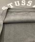 中古・古着 stussy (ステューシー) Sun Faded Oversized Crew スウェット ブラック×グレー サイズ:M：12000円