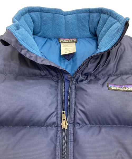 Patagonia（パタゴニア）Patagonia (パタゴニア) ダウンベスト　68341 F6　キッズ規格 ネイビー サイズ:XLの古着・服飾アイテム