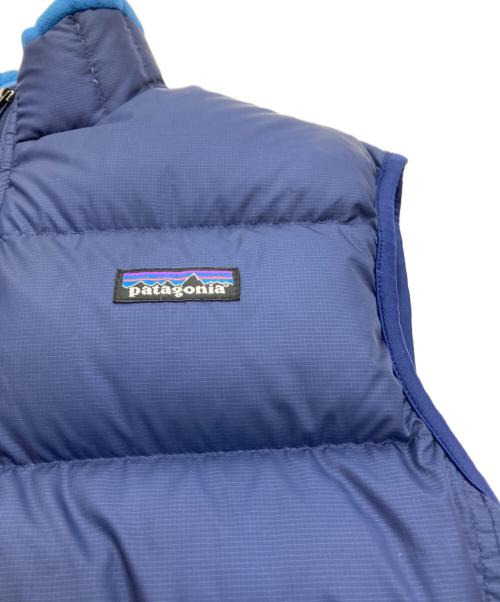 Patagonia（パタゴニア）Patagonia (パタゴニア) ダウンベスト　68341 F6　キッズ規格 ネイビー サイズ:XLの古着・服飾アイテム