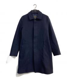MACKINTOSH LONDON（マッキントッシュ ロンドン）の古着「ウールステンカラーコート」｜ネイビー