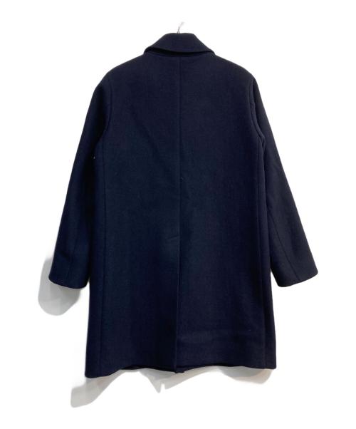 MACKINTOSH LONDON（マッキントッシュ ロンドン）MACKINTOSH LONDON (マッキントッシュ ロンドン) ウールステンカラーコート ネイビー サイズ:38の古着・服飾アイテム