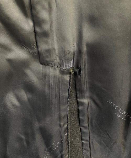 MACKINTOSH LONDON（マッキントッシュ ロンドン）MACKINTOSH LONDON (マッキントッシュ ロンドン) ウールステンカラーコート ネイビー サイズ:38の古着・服飾アイテム