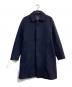 MACKINTOSH LONDON（マッキントッシュ ロンドン）の古着「ウールステンカラーコート」｜ネイビー