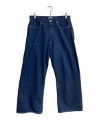 AURALEEオーラリー）の古着「SELVEDGE LIGHT DENIM PANTS」｜インディゴ