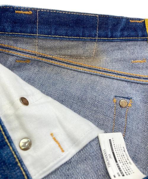 THE BLUEST OVERALLS（ザ ブルーエスト オーバーオールズ）THE BLUEST OVERALLS (ザ ブルーエスト オーバーオールズ) BIG T DENIM PANTS インディゴ サイズ:30の古着・服飾アイテム