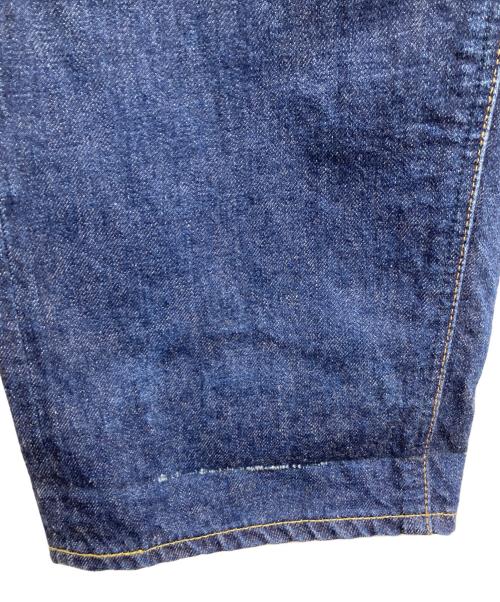 THE BLUEST OVERALLS（ザ ブルーエスト オーバーオールズ）THE BLUEST OVERALLS (ザ ブルーエスト オーバーオールズ) BIG T DENIM PANTS インディゴ サイズ:30の古着・服飾アイテム