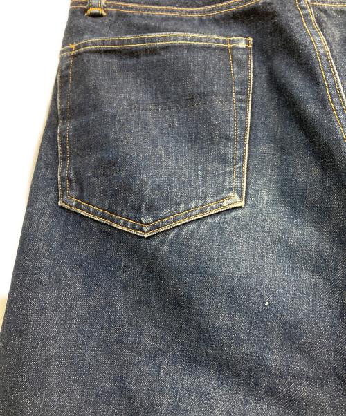 THE BLUEST OVERALLS（ザ ブルーエスト オーバーオールズ）THE BLUEST OVERALLS (ザ ブルーエスト オーバーオールズ) BIG T DENIM PANTS インディゴ サイズ:30の古着・服飾アイテム