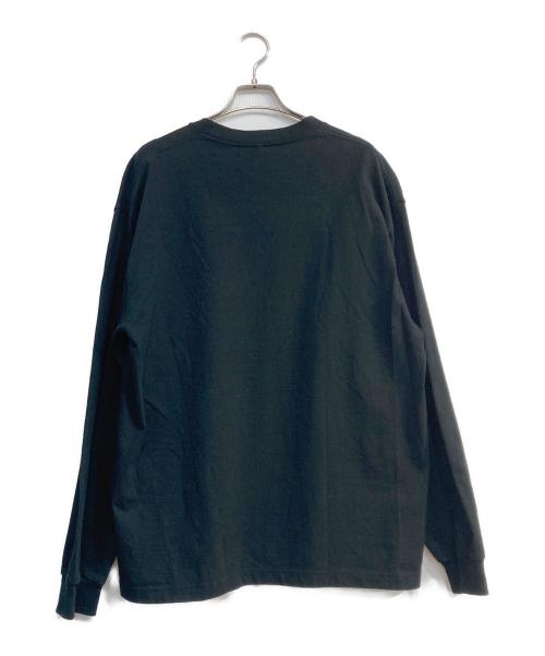 SEDAN ALL-PURPOSE（セダンオールパーパス）SEDAN ALL-PURPOSE (セダンオールパーパス) Arch Logo L/S Tee ブラック サイズ:Lの古着・服飾アイテム