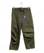 THE NORTHFACE PURPLELABELザ・ノースフェイス パープルレーベル）の古着「Chino Cargo Pocket Field Pants　N24FC077」｜オリーブ