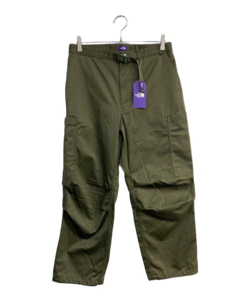 THE NORTHFACE PURPLELABEL（ザ・ノースフェイス パープルレーベル）THE NORTHFACE PURPLELABEL (ザ・ノースフェイス パープルレーベル) Chino Cargo Pocket Field Pants　N24FC077 オリーブ サイズ:32 未使用品の古着・服飾アイテム