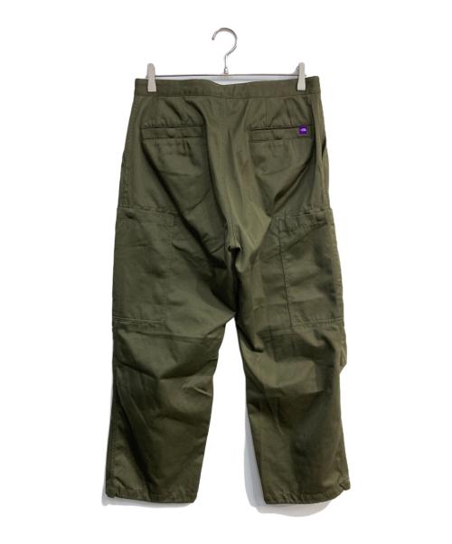 THE NORTHFACE PURPLELABEL（ザ・ノースフェイス パープルレーベル）THE NORTHFACE PURPLELABEL (ザ・ノースフェイス パープルレーベル) Chino Cargo Pocket Field Pants　N24FC077 オリーブ サイズ:32 未使用品の古着・服飾アイテム