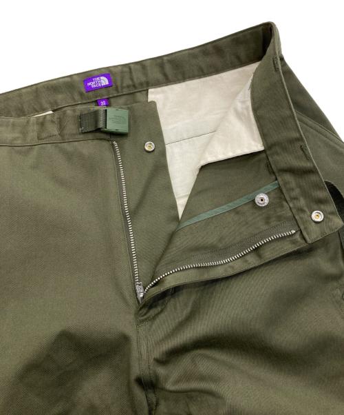 THE NORTHFACE PURPLELABEL（ザ・ノースフェイス パープルレーベル）THE NORTHFACE PURPLELABEL (ザ・ノースフェイス パープルレーベル) Chino Cargo Pocket Field Pants　N24FC077 オリーブ サイズ:32 未使用品の古着・服飾アイテム