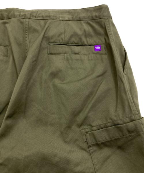 THE NORTHFACE PURPLELABEL（ザ・ノースフェイス パープルレーベル）THE NORTHFACE PURPLELABEL (ザ・ノースフェイス パープルレーベル) Chino Cargo Pocket Field Pants　N24FC077 オリーブ サイズ:32 未使用品の古着・服飾アイテム