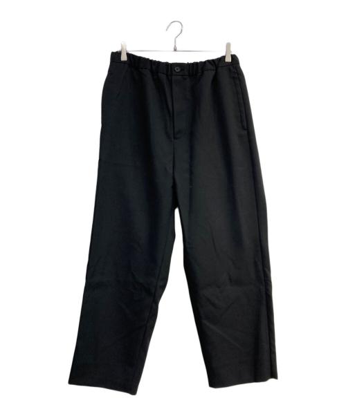 everyone（エブリワン）everyone (エブリワン) polyester twill easy slacks　EV24-PT14 ブラック サイズ:Mの古着・服飾アイテム