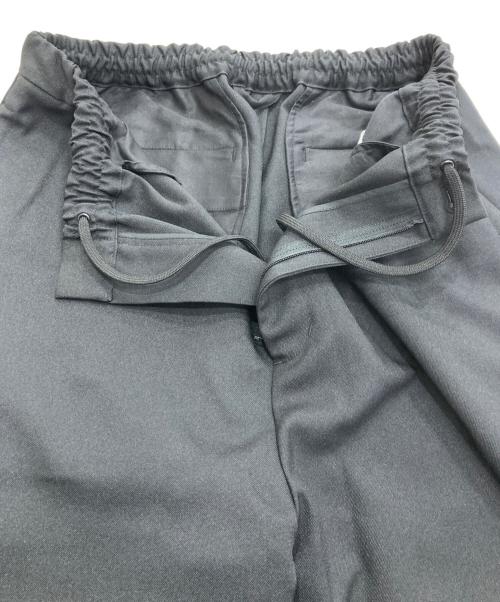 everyone（エブリワン）everyone (エブリワン) polyester twill easy slacks　EV24-PT14 ブラック サイズ:Mの古着・服飾アイテム